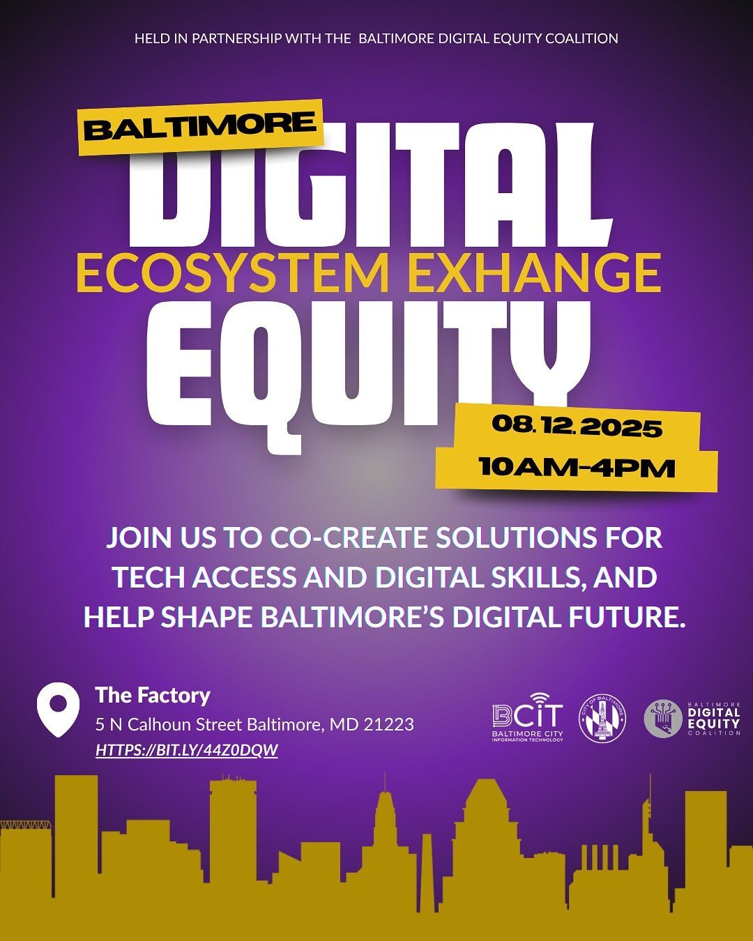 Baltimore Digital Equity Ecosystem Exchange
