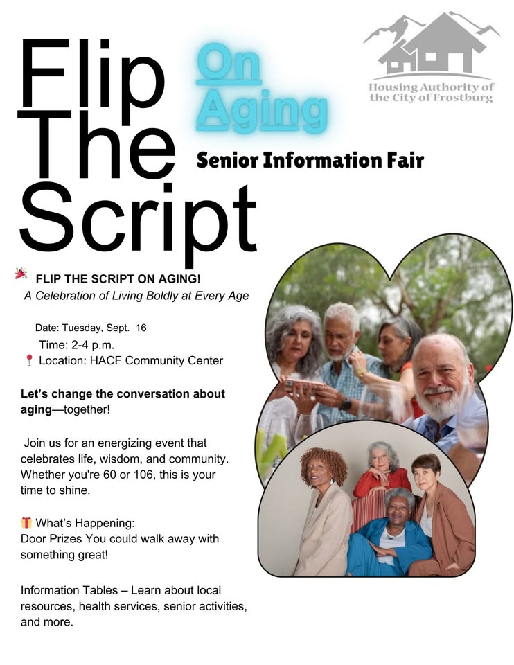 "Flip The Script" Senior Information Fair ( Opened to the Public)