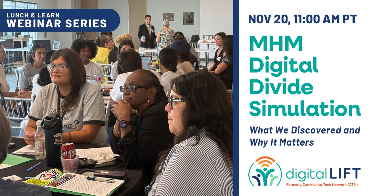 MHM Digital Divide Simulation: What We Discovered and Why It Matters