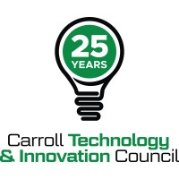 Green Light Bulb with Carroll Technology & Innovation Council text