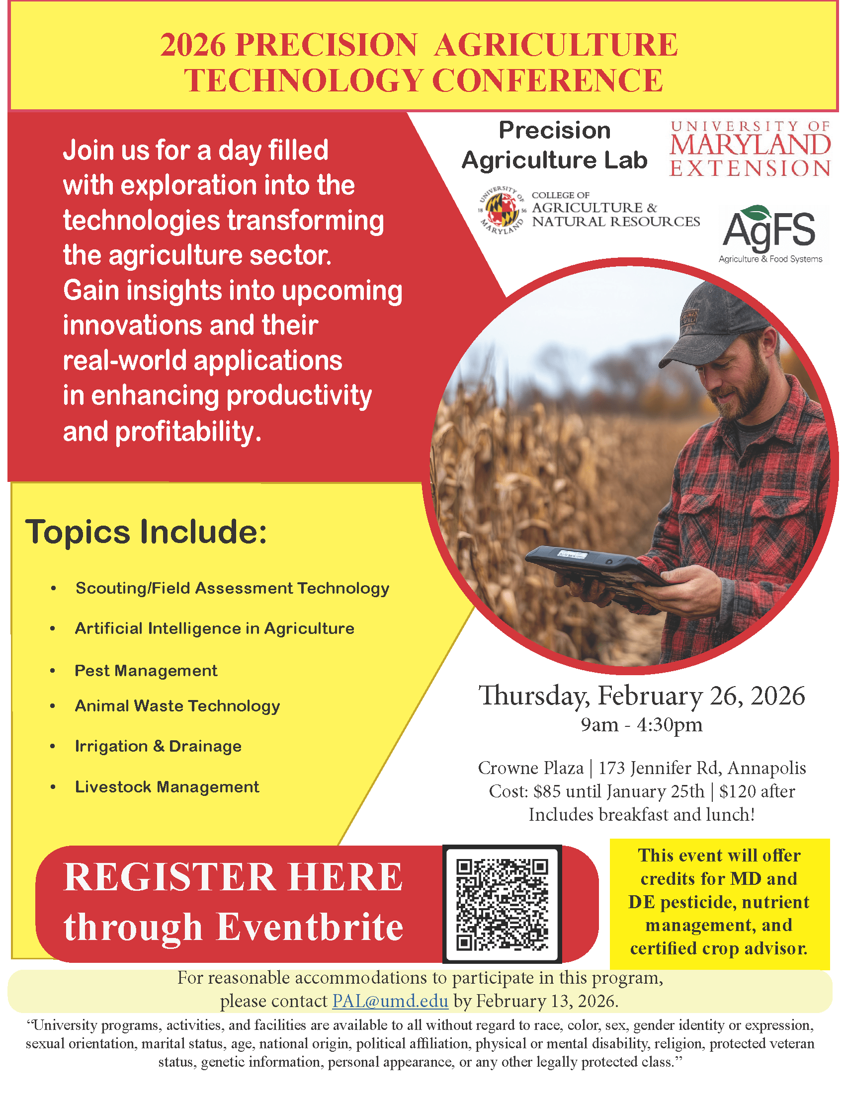 Precision Ag Conference Flyer